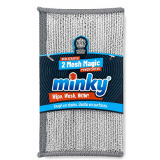 Серветки для прибирання Minky 2 Mesh Magic Power Cloths, 2 шт